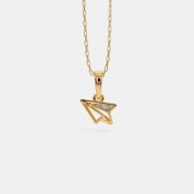 The Origami Plane Kids Pendant - thumb 4