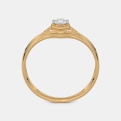 The Caathy Solitaire Couple Band For Him - thumb 6