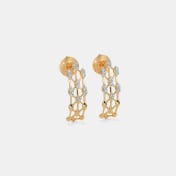 The Abeeva J Hoop Earrings - thumb 4