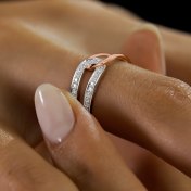 The Loveknott Couple Band For Her - thumb 6