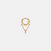 The Daisilenne Dangle Hoop Earrings - thumb 7