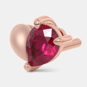 The Scarleta Multi Pierced Stud Earrings - thumb 4