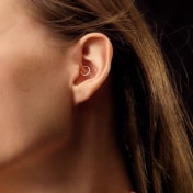 The Nyra Daith Multi Pierced Hoop Earring - thumb 2