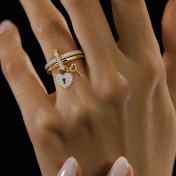 The Captive Stackable And Convertible Ring - thumb 3