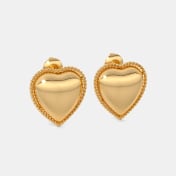 The Humango Heart Stud Earrings - thumb 6