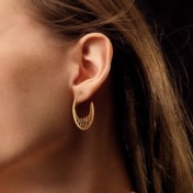 The Yantre Hoop Earrings - thumb 3