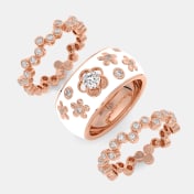The Lunalit Bridal Ring Set - thumb 6