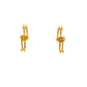 The Azure Gyre Hoop Earrings - thumb 5