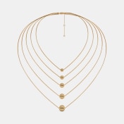 The Sphered Layered Necklace - thumb 2