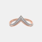 The Francoise Chevron Ring - thumb 7