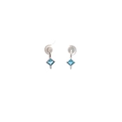 The Jamesena J Hoop Earrings - thumb 4
