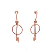 The Yannik Dangle Hoop Earrings - thumb 1