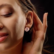 The Fiorentino Stud Earrings - thumb 2
