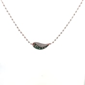 The Whispering Emerald Fold Necklace - thumb 5