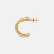 The Calp J Hoop Earrings - thumb 8