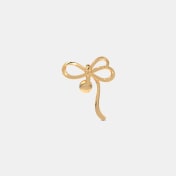 The Tiana Bow Stud Earrings - thumb 8