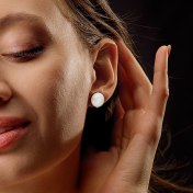 The Saffron Stud Earrings - thumb 2