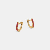 The Napua Multi Pierced Hoop Earrings - thumb 5