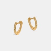 The Ohana Multi Pierced Hoop Earrings - thumb 5