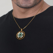 The Solra Medallion Pendant - thumb 3