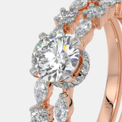 The Lumiere Des Etoiles Bridal Ring Set - thumb 3