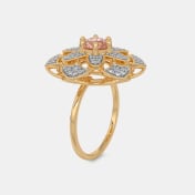 The Zinnia Rose Cocktail Ring - thumb 7