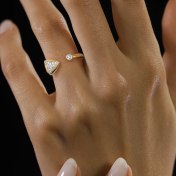 The Lesleya Top Open Ring - thumb 4