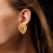 The Mentre Stud Earrings - thumb 2