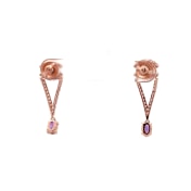The Hexaregal Drop Earrings - thumb 5