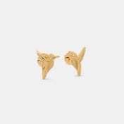 The King Birdie Stud Earrings - thumb 6