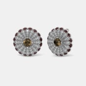 The Velvet Mocha Huggie Earrings - thumb 1
