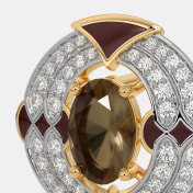The Velvet Mosaic Stud Earrings - thumb 3