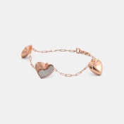 The Puffy Heartsy Charm Bracelet - thumb 3
