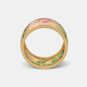 The Petal And Poise Band Ring - thumb 6