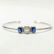The Trilogy Twister Bangle - thumb 1