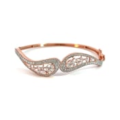 The Twinwing Oval Bangle - thumb 2