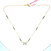 The Roundansika Vati Mangalsutra - thumb 2