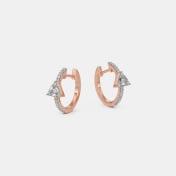 The Eryvanya Huggie Earrings - thumb 4