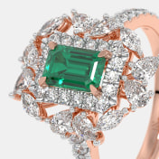 The Magisticemerald Cocktail Ring - thumb 3