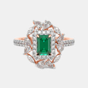 The Magisticemerald Cocktail Ring - thumb 5