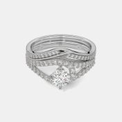 The Gecesi Bridal Ring Set - thumb 6