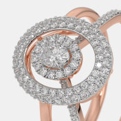 The Aurorae Bridal Ring Set - thumb 3