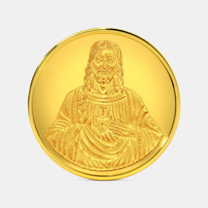 5 gram 24 KT Hanuman Gold Coin BlueStone