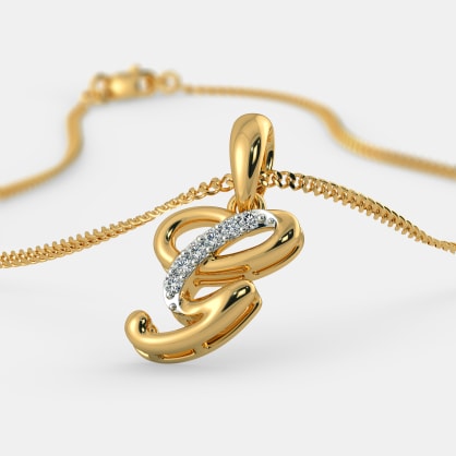 The Liham G Pendant | BlueStone.com
