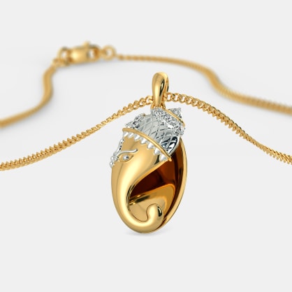 The Divine Ganesha Pendant | BlueStone.com