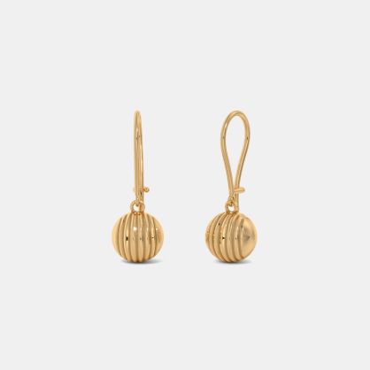 The Brillar Dangle Hoop Earrings