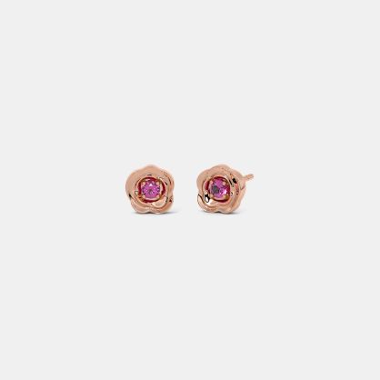 The Meisu Rose Kids Stud Earrings