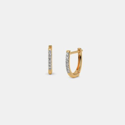 The Handan Huggie Earrings