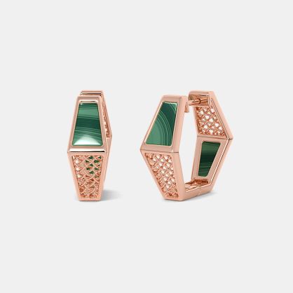 The Malora Huggie Earrings