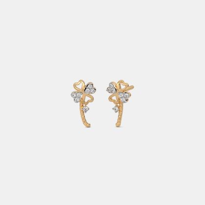 The Luckychuck J Hoop Earrings